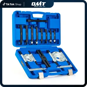 Orion Motor Tech Heavy Duty Bearing Puller Set, 5 Ton Capacity Bearing Separator, Pinion Wheel Bearing Removal Kit with 2" and 3" Jaws, Wheel Hub Axle Puller Set, Silver/Black Heavy Duty Bearing Splitter Tool Kit, car stuff, Limited Time Deal