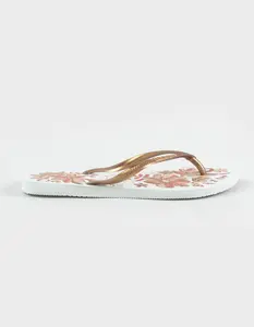 HAVAIANAS Slim Organic Womens Flip Flops