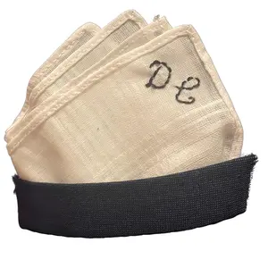 Initials Personalized Handkerchief - Customizable Design with Unique Initials for Any Occasion