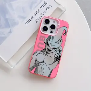 Popular Anime Character Phone Cases Compatible with Iphone 16, 15, 14, 13, 12, 11 Pro Max, X, XR, XS Max, 8, 7 Plus, Featuring a Protective Shockproof Matte Back