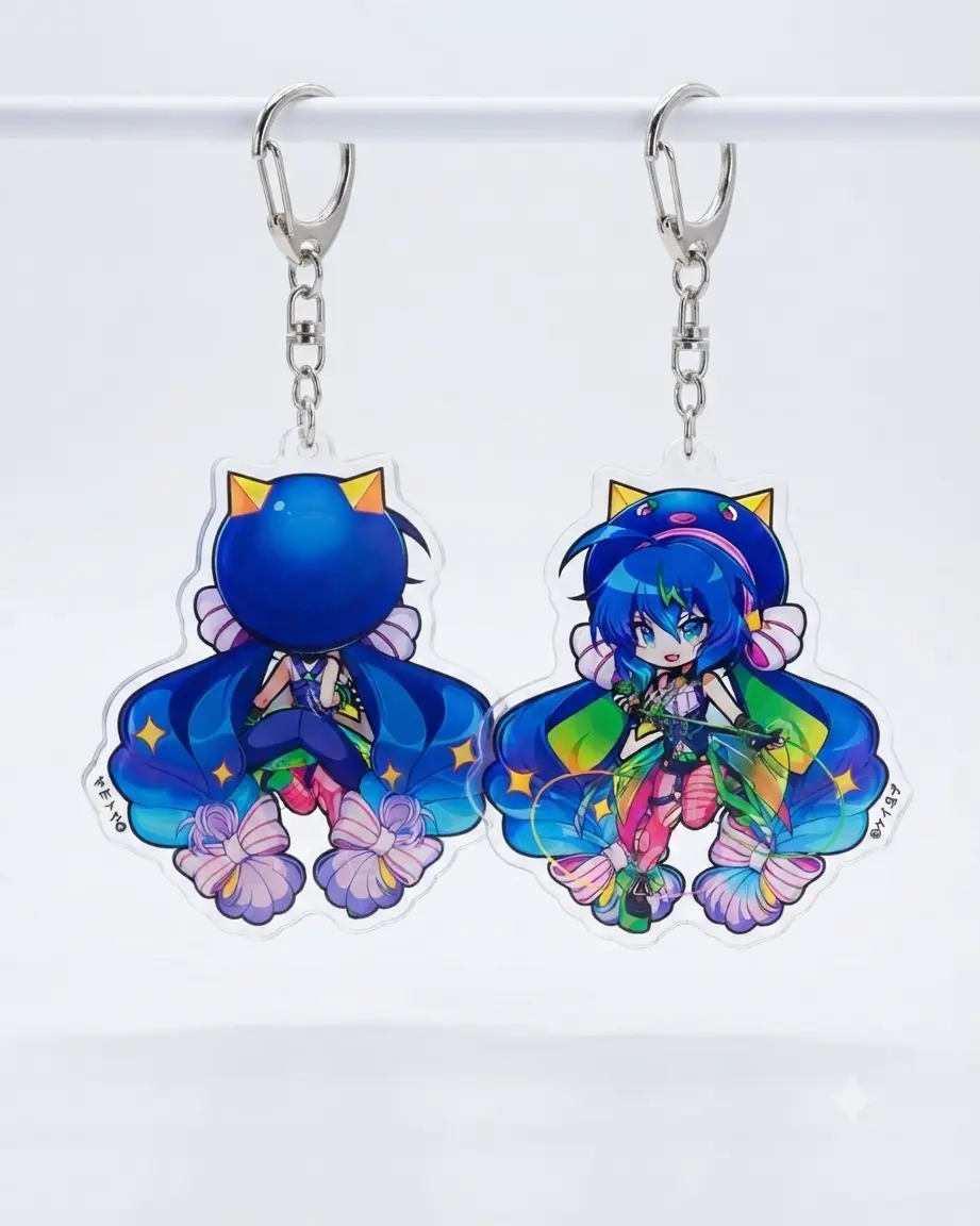 Otomachi Una 3" (Double Sided) Acrylic Keychains
