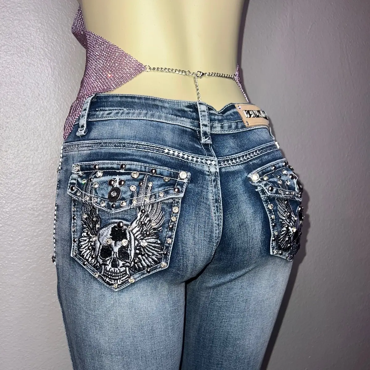 Skull Bootcut Jeans Skull Bootcut Jeans