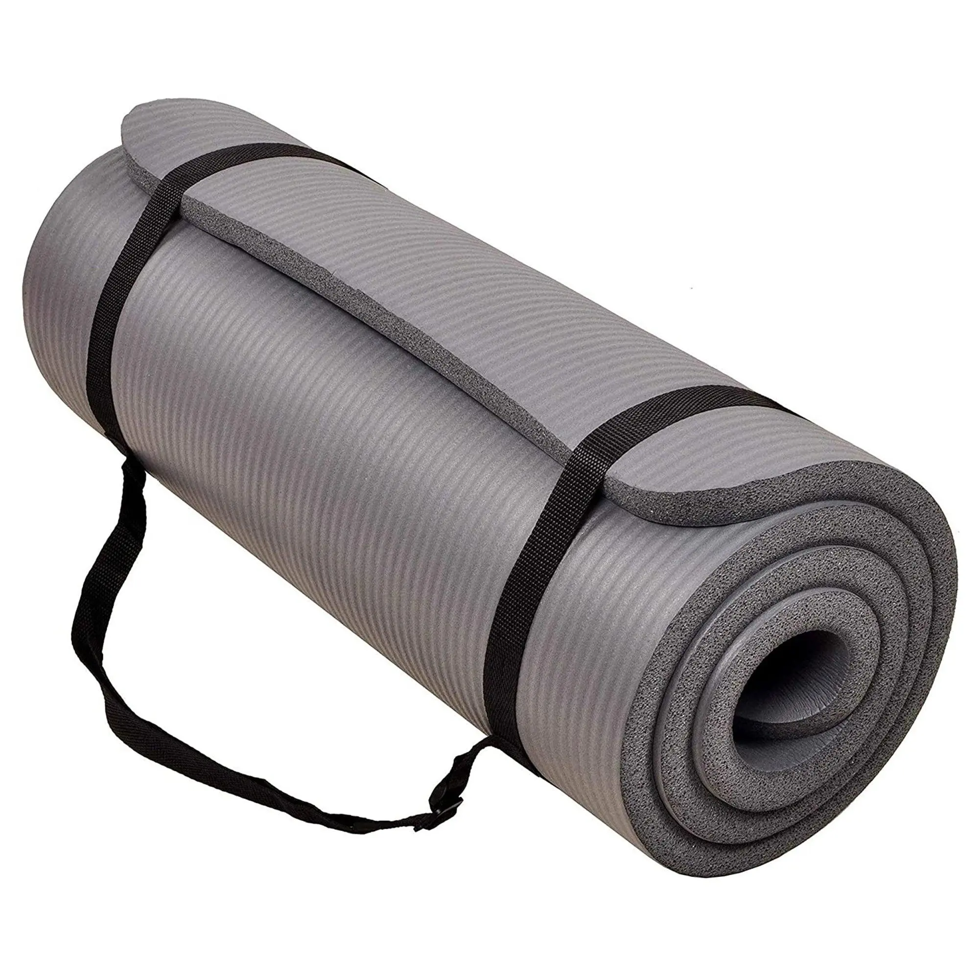 BalanceFrom GoCloud 1" Extra Thick Exercise Yoga Mat with Carrying Strap BalanceFrom GoCloud 1" Extra Thick Exercise Yoga Mat with Carrying Strap