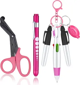 6 count Nurse Pen Set Nurse Badge Accessories for Work   Students Supplies ()