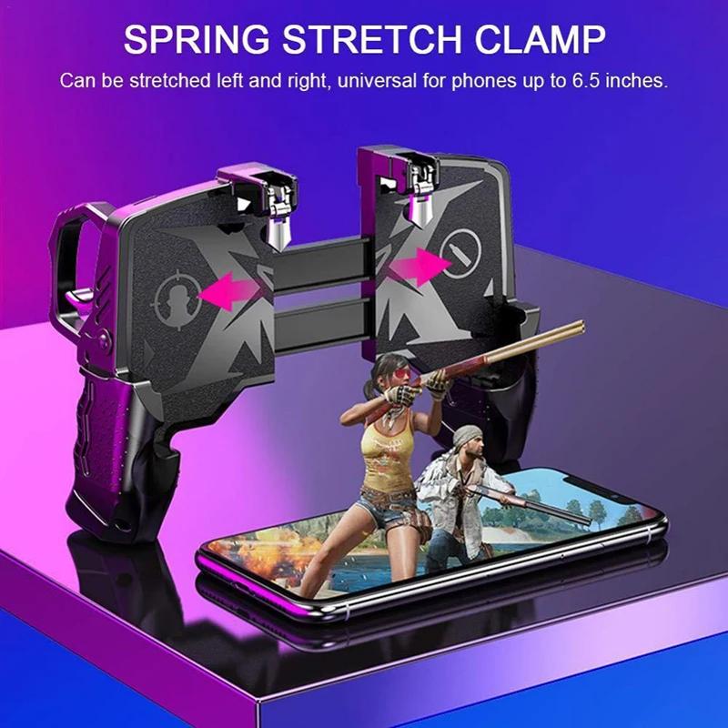 Trigger Free Fire PUBG Controller for Cell Phone Gamepad Joystick Android iPhone Control Mobile Game Pad Pugb Smartphone Command Trigger Free Fire PUBG Controller for Cell Phone Gamepad Joystick Android iPhone Control Mobile Game Pad Pugb Smartphone Command