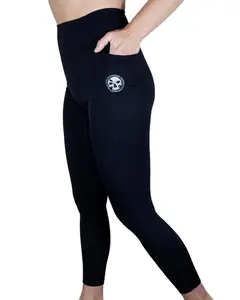 Black Reflective Logo High-Waisted Ultra Premium Leggings