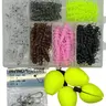 Creek Bugz 1.375” - 101 Piece (Stonefly) Kit Artifical Fishing Baits Bundle Soft Plastic Fishing Lure Set - Trout, Bass, Perch, Crappie, Panfish