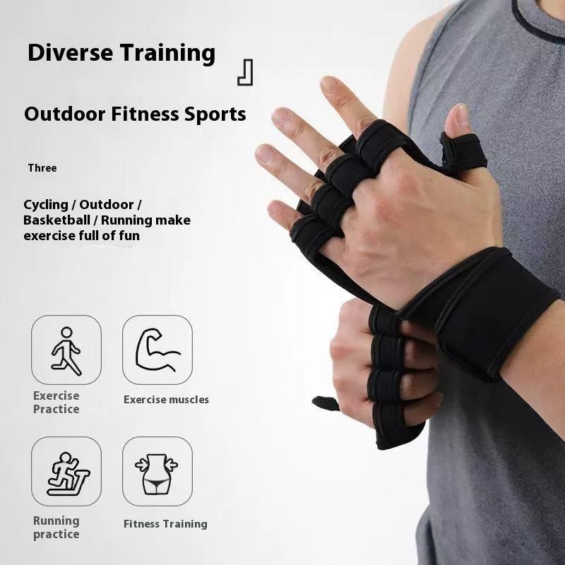 Workout Gloves for Men and Women, Exercise Gloves for Weight Lifting, Cycling, Gym, Training, Breathable and Snug fit