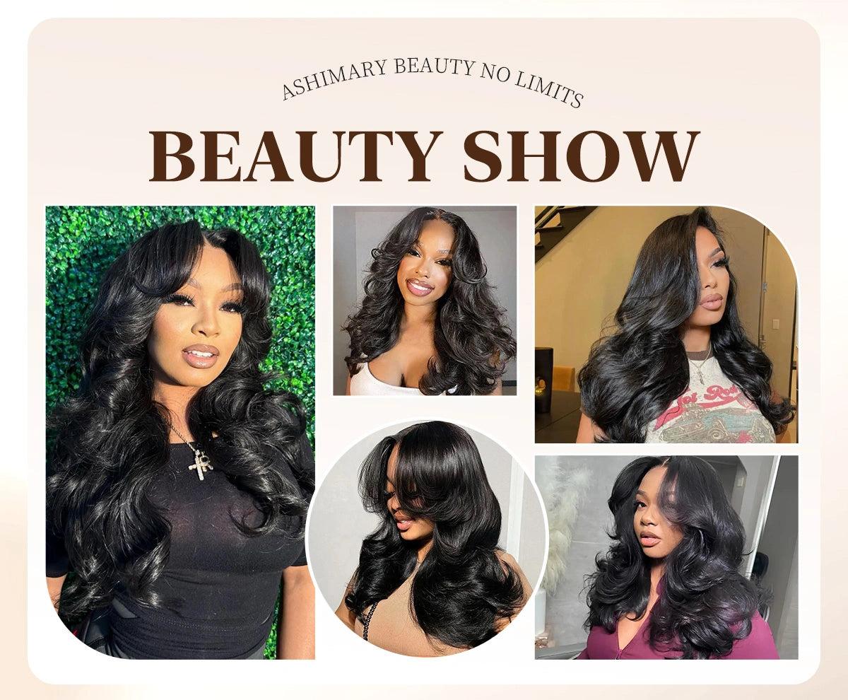 [Summer Must Have] Ashimary Water Wave Invisi-Strap Snug Fit 360 Skin Lace Frontal Human Hair Wig Bleached Knots With Drawstring#Summervibes, Lace Front Wigs, Glueless Part Wig