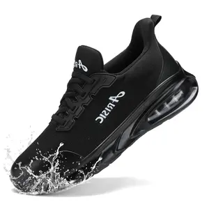 Mens Non Slip Shoes Food Service Work Shoe Waterproof Slip Resistant Kitchen Chef Footwear Restaurant Hospital Slip-On Black