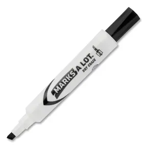 Avery AVE24445 Marks A Lot Value Pack Dry Erase Markers, Black - Pack of 200