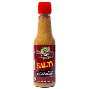 SALTY Michelada - Sr. Michelado - Bottle Michelada Salt Flavor for Drinks, Fruit, & Snacks