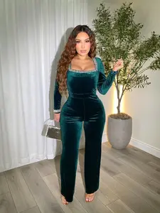 Crystal Green Jumpsuit