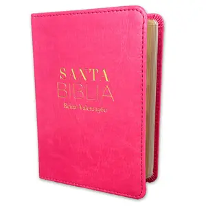 Bible in Spanish Pocketsize 8 Point Reina Valera 1960 Imitation Leather Fuchsia