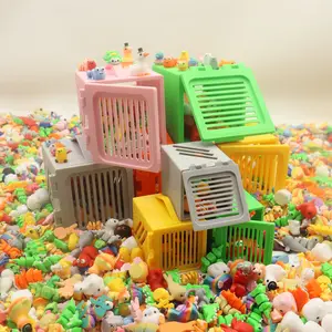 20/80 Piece Set 3D Printed Random Animal Models, Colorful Unique Decorations, Room Garden Aquarium Tabletop Holiday Gift