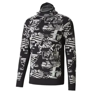 PUMA Mens X Nemen Scuba Graphic Long Sleeve Sweatshirt Casual - Black