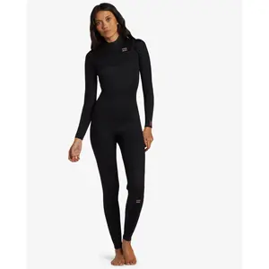 3/2mm Foil GBS Chest Zip Wetsuit - Black