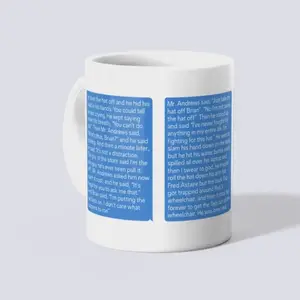 I Think Y0u Should Leave Mug, Movie Quote, Gift For Friend
