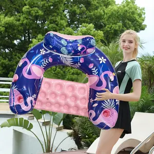 1 piece U-shaped forest lounger, an inflatable seat Pool Chair Float Inflatable Pool Floaters suitable for beach, pool, and lake water activities