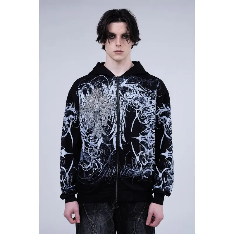 り*ご様 2000s archive JackRose Modern Hoodi 00s archive Japanese label hoodie パーカー 【公式通販】