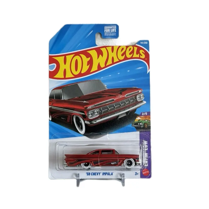 Hot Wheels '59 Chevy Impala Layin' Low Classic Die-Cast Model Car, Collectible Diecast Toy, Die-Cast Diecast Toys