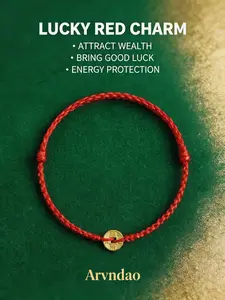 The Subtle Wealth Magnet: Thin Red String Luck Charm Bracelet for Prosperity