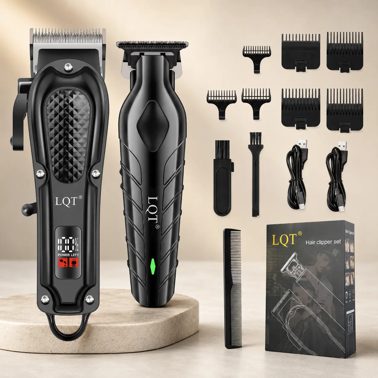 Sharp Anti-Jam Hair Clipper & Detail Trimmer For Salon & Home Use