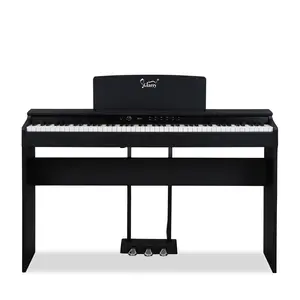 Flower Dance GDP-105 88-Key Full Weighted Key Electronic Digital Piano with Triple Pedals, Headphones, Power Adapter for All Levels, Electronic Piano