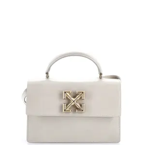 Pre-owned OFF material Messenger Bags White Jitney 1.4 Bag Leather by Rebag