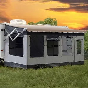 212 MAIN Carefree 291800 Vacation R Screen Room, Lightweight Outdoor Canopy, Awnings Compatible for 18 Ft.-19 Ft. Awnings, Seamless Fit Storage Accessory for Sports Collectibles