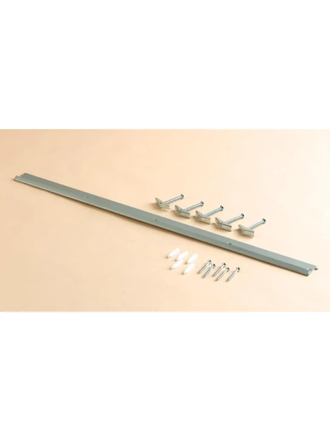 Triton Products 1700 Storability Top Track, Storage Holders & Racks for Sheds, Laundry Areas, Pool Houses, with Included Mounting Hardware
