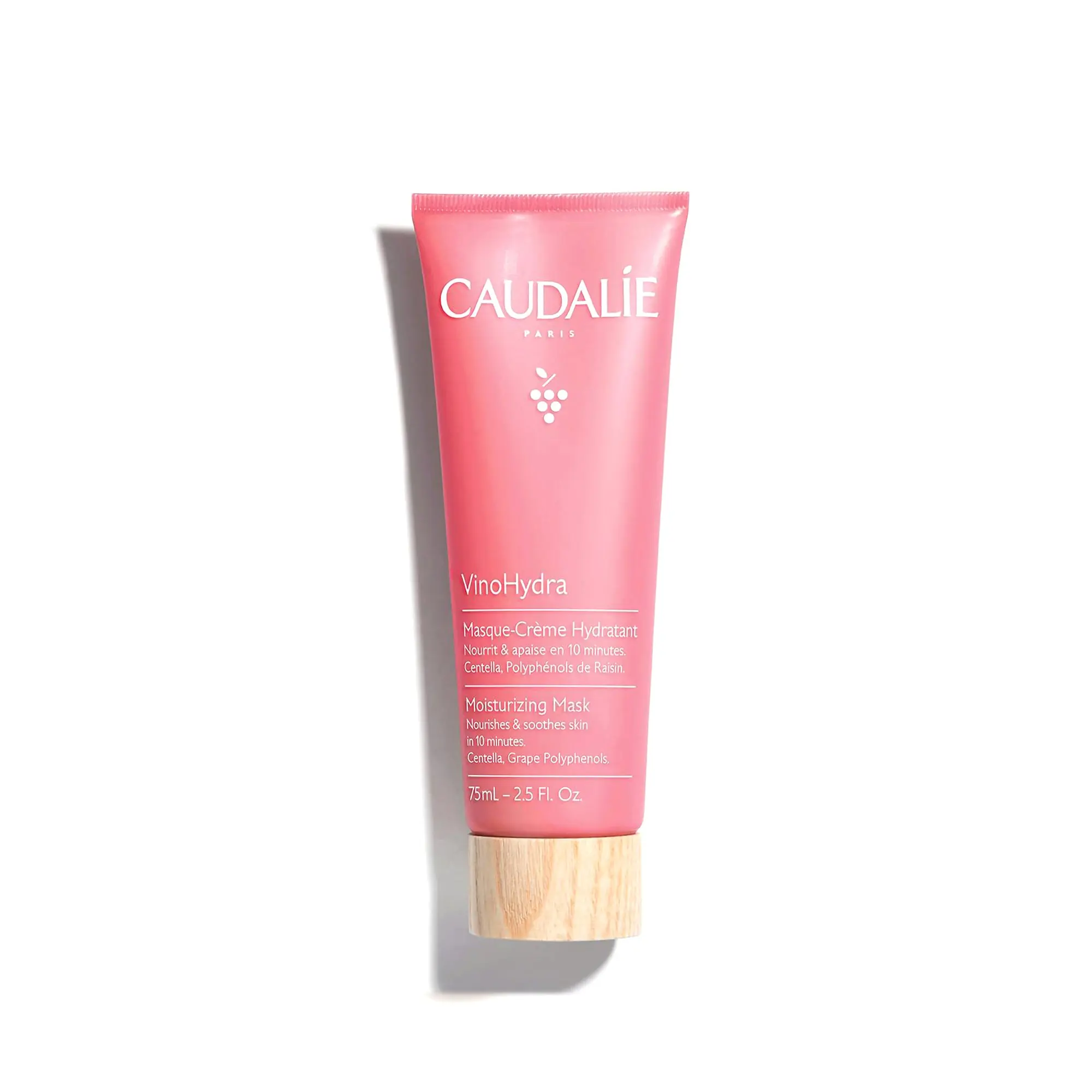 Caudalie VinoHydra Moisturizing Mask - Luxurious Grape Water & Centella Asiatica Formula for Dry Skin
