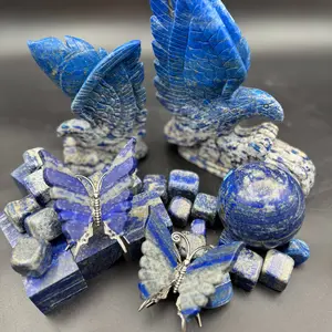 Aura Crystal US All Lapis Lazuli Product Check Options for Variations - Diverse Shapes & High-Quality Natural Stone Decor for Home or Office