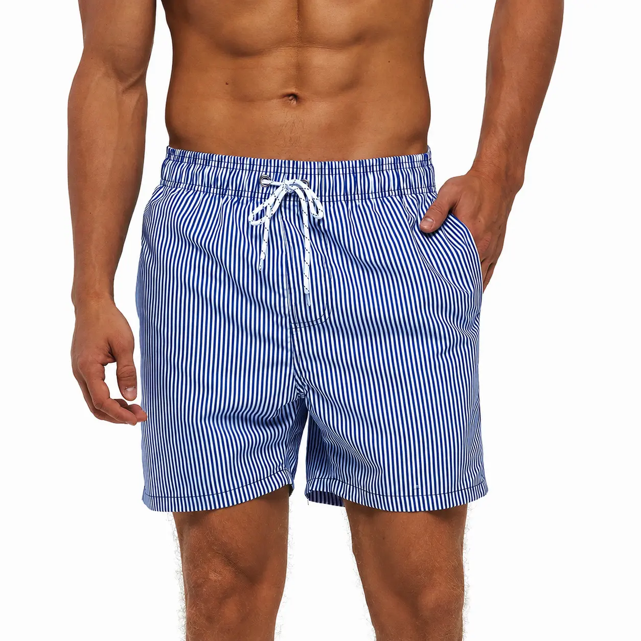 SILKWORLD Men's 5 Inch Swim Trunks, Quick Dry Swim Shorts with Mesh Liner and Pockets, Men's Casual Shorts for Beach Pool Summer Swimming Shorts Swimwear Shorts