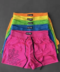 HIGHLIGHTER PACK MUAY THAI SHORTS (mid thigh cut)