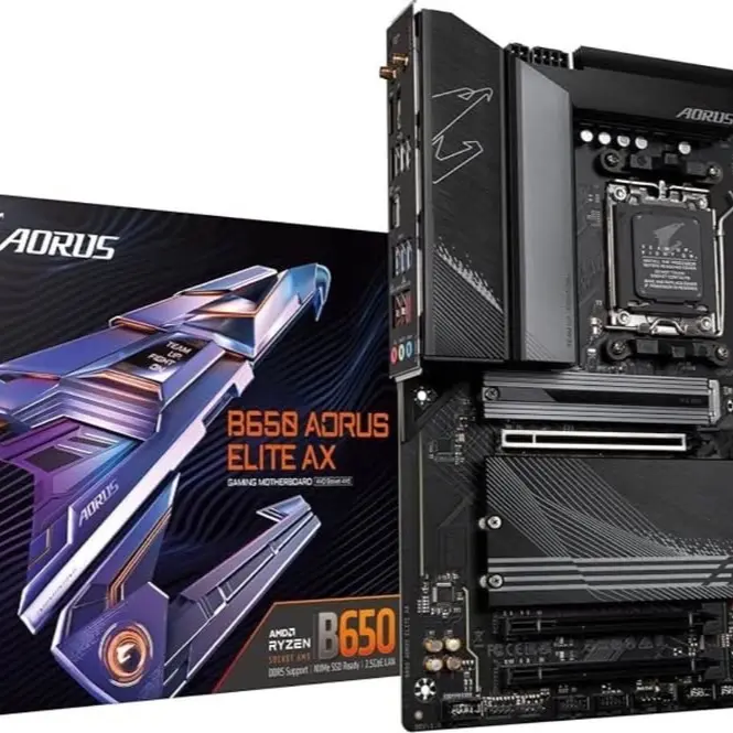 GIGABYTE B650 AORUS Elite AX – OPEN BOX, FULL KIT – $80 FIRM