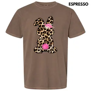 Wild Floral Bunny Comfort Colors T-Shirt 'NLB'