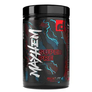 R+D BODY -- Mayhem - High Stimulant Super Pre Workout - Fully Stacked for Performance