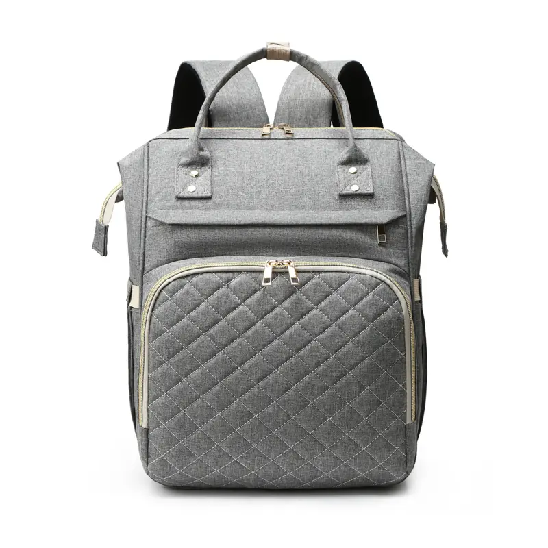 Lightweight Diaper Bag Backpack for Moms, High-Capacity Waterproof Organizer for Travel & Outdoor Use with Insulated Pockets & USB Port, Comfortable for 2-3 Years, Diaper Purse