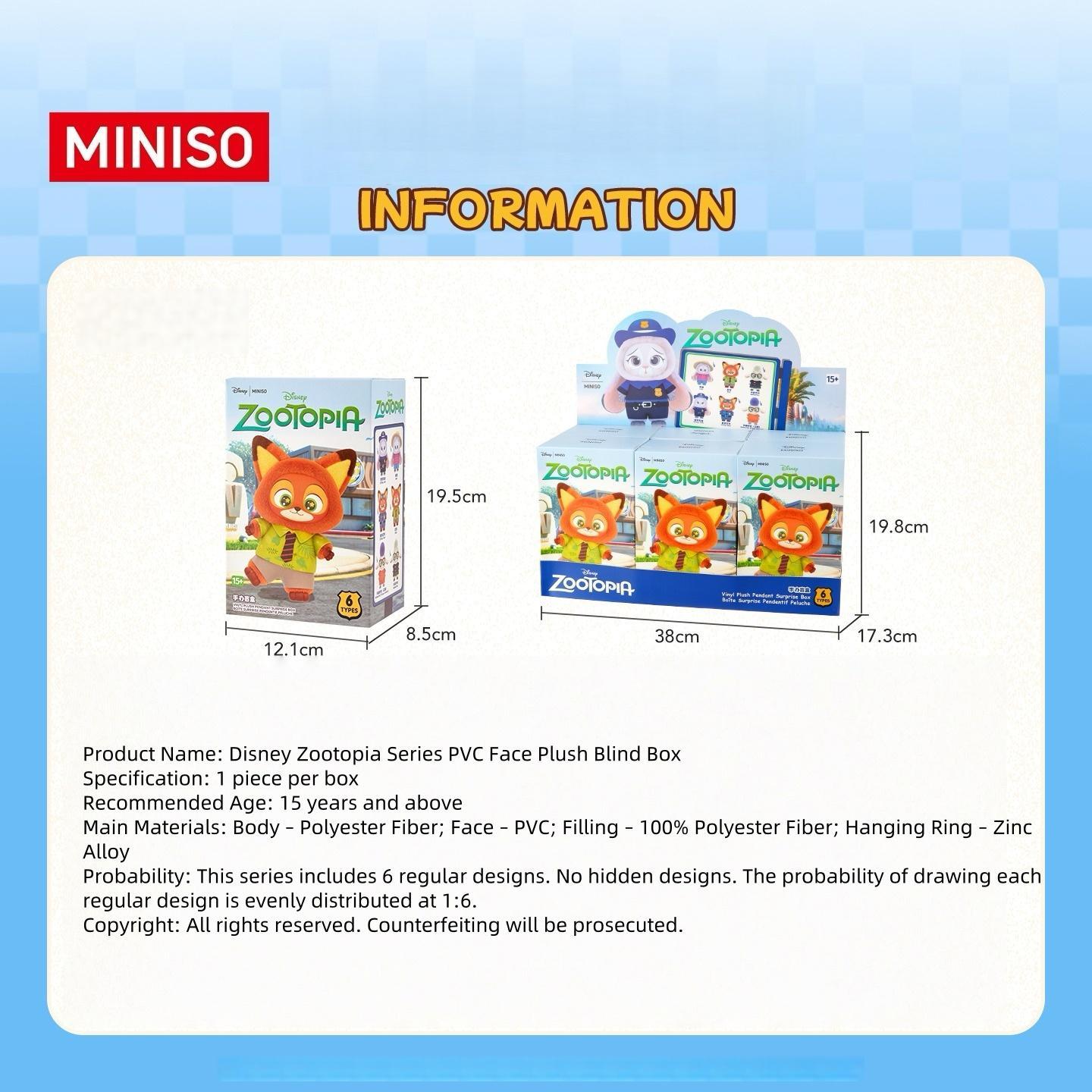 [For Live]Disney Zootopia Series Plush Blind Box – Adorable Animal Collectibles | Perfect for Display, Gift Exchanges & Surprise Unboxing Fun