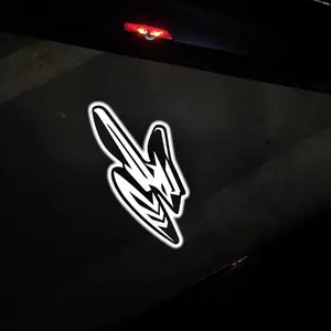 Non Fading LED Car Door Lights Compatible for DODGE Hornet GT RT Accessories  Car Accessories HD Welcome lamp Projector Ghost Shadow Puddle Courtesy Step Lights 2PCS