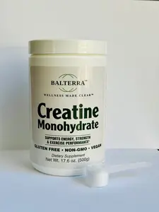 Balterra Creatine Monohydrate Powder | Unflavored | 5 g Per Serving | 100 Servings