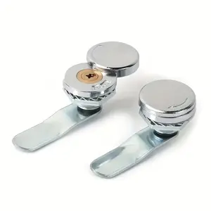 Durable and Reliable Latch Lock for Doors, Cabinets, Mailboxes, Drawers, 16mm Size, Includes 2 Keys, Secure Your Home and Office