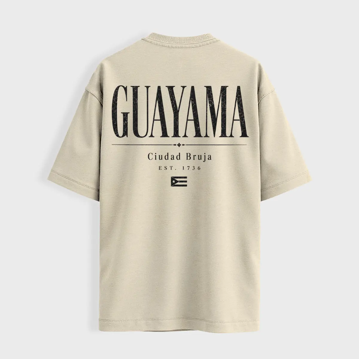 A - Q Pueblos | Puerto Rico Pueblo Comfort Colors 1717 T-Shirt | Boricua Heritage Graphic Tee | Unisex Ivory Shirt Cotton Love