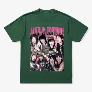 Vintage Jake Webber and Johnnie Guilbert Shirt, Hot Youtuber Shirt, Gift for fans, Full Size, Full Colors, 100% Cotton