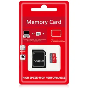 Flash Memory Card Ultra High Speed U3 C10 TF Card with Adapter (128GB x1)