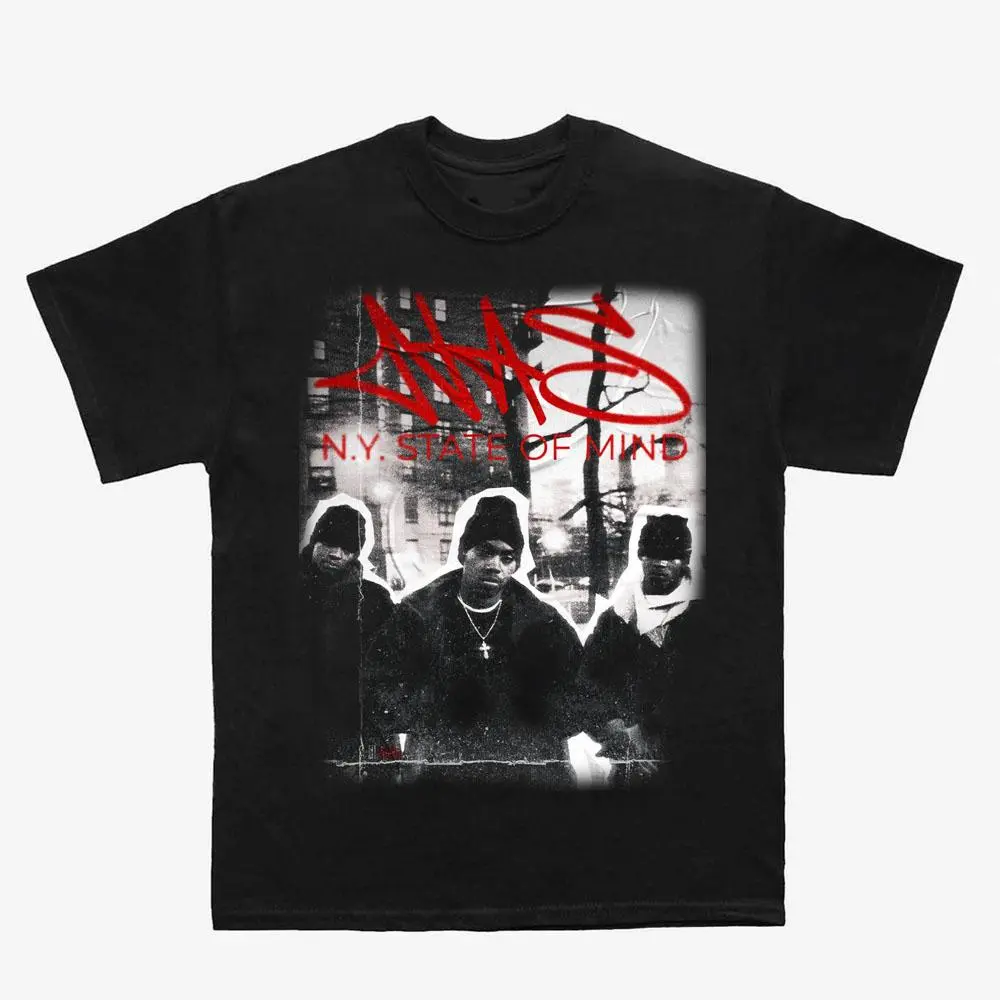 Retro Nas T-Shirt, Boom Bap Hip Hop Graphic Tee, Unisex Streetwear
