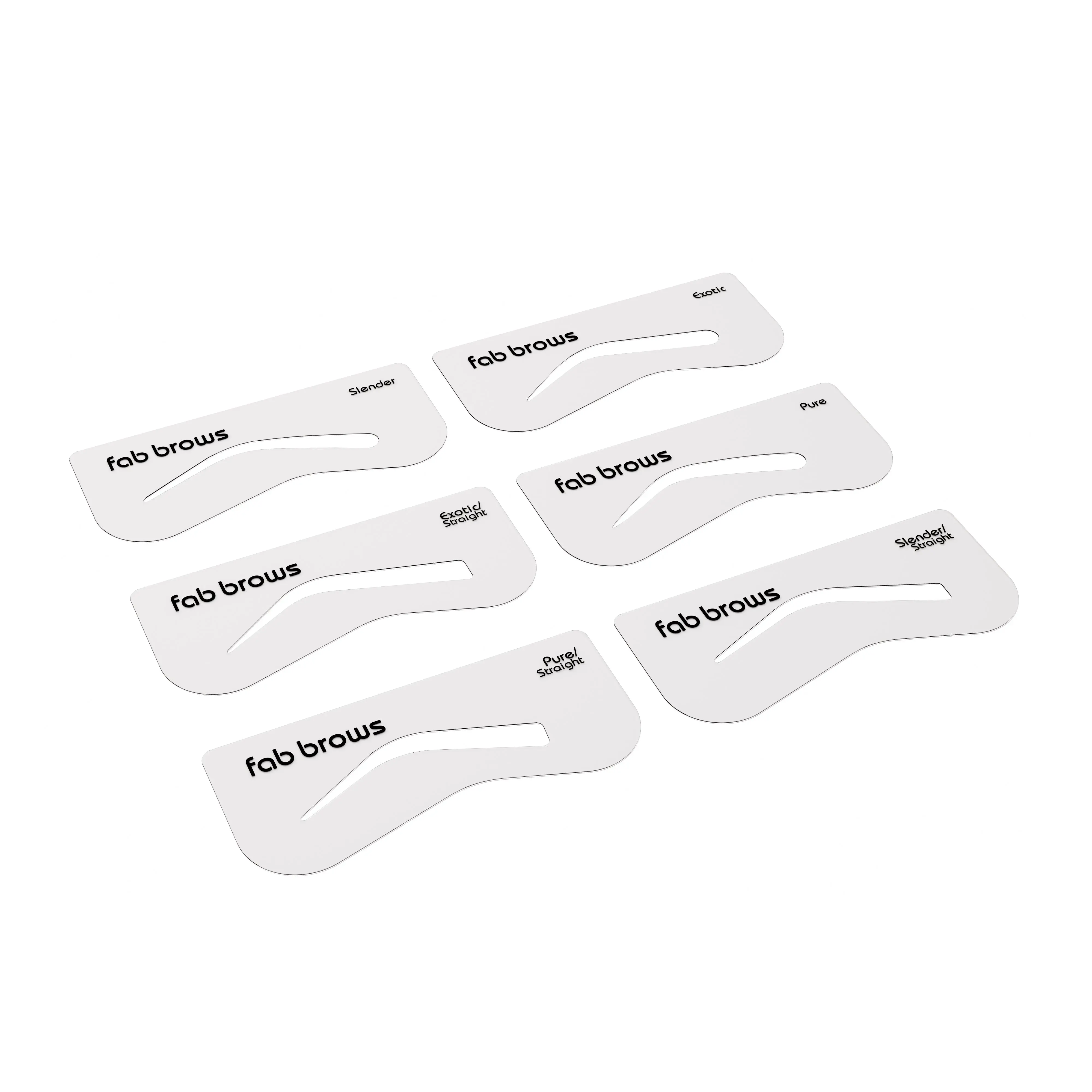 Duo Eyebrow Stencils