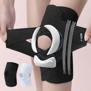 Witco Pads Sports Running Basketball Mountaineering Protective Knee Joint Patella Belt Breathable Lightweight Woven Polyester Stretch