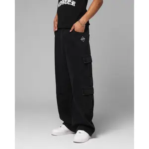 Loiter F-16 Balloon Cargo Pants Black